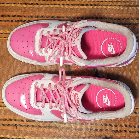 Nike 334212-611 Air Force 1 Pink Valentines Athletic Shoes - Picture 8 of 13